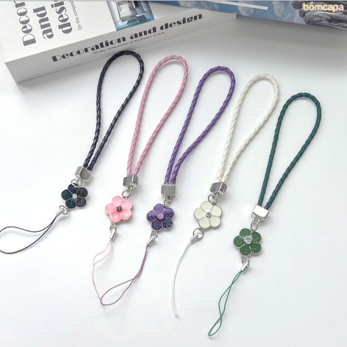 High Qualidade Cordão De Pulso Floral Feito À Mão Com USB E Chaveiro-Estilo Anti-Queda Small-Flowered Lanyard GS005