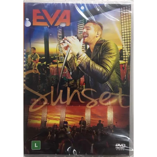 Dvd - Banda Eva - ( Sunset ) - 2015 Original AXÉ BAHIA Novo Lacrado