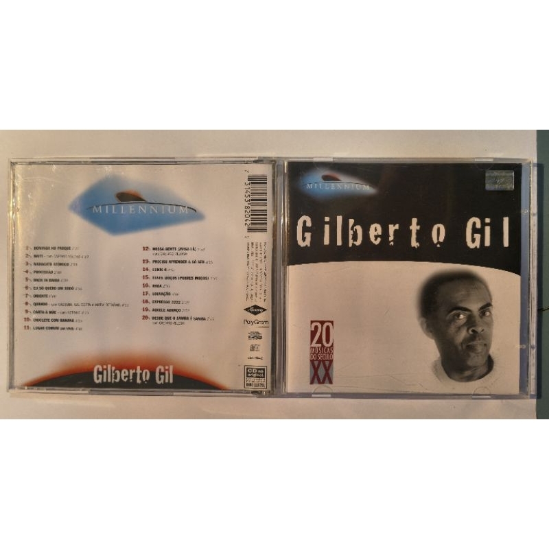 Cd Gilberto Gil Milennium 1998