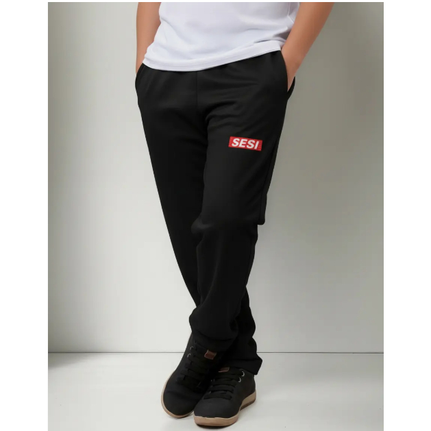 Uniforme Sesi Calça Infantil E Juvenil Helanca Flanelada