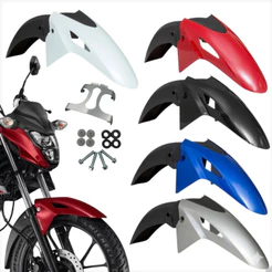 Paralama Dianteiro Cg 160 A+b Start Fan Titan 2014 até 2024 11 Cores Preto Vermelho Branco Azul Prata Cinza Metálico