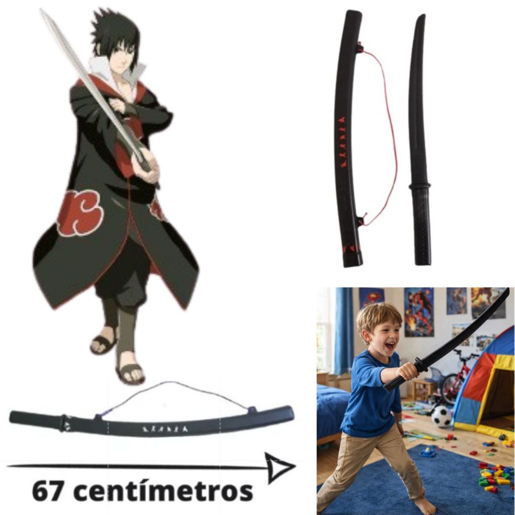 01 unidade de espada samurai katana