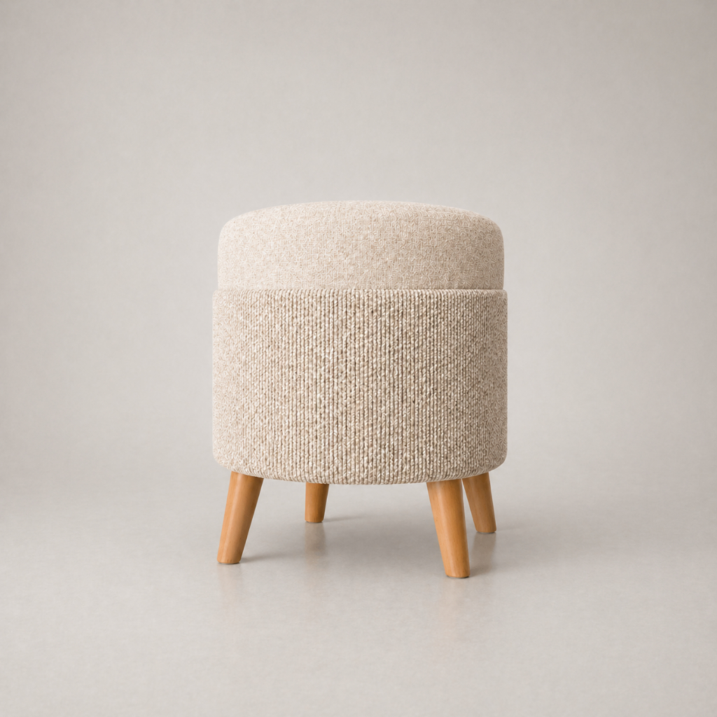 Puff para Sala Quarto Decorativo com Arranhador para Gato