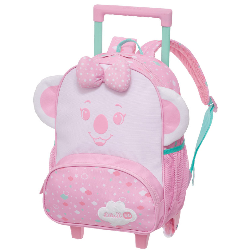 Mochila de Rodinhas Com Alças Lilica Ripilica Happy Sky Pacific
