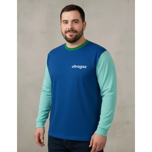 Camiseta Ultragaz Uniforme Camisa Manga Longa Ultragas