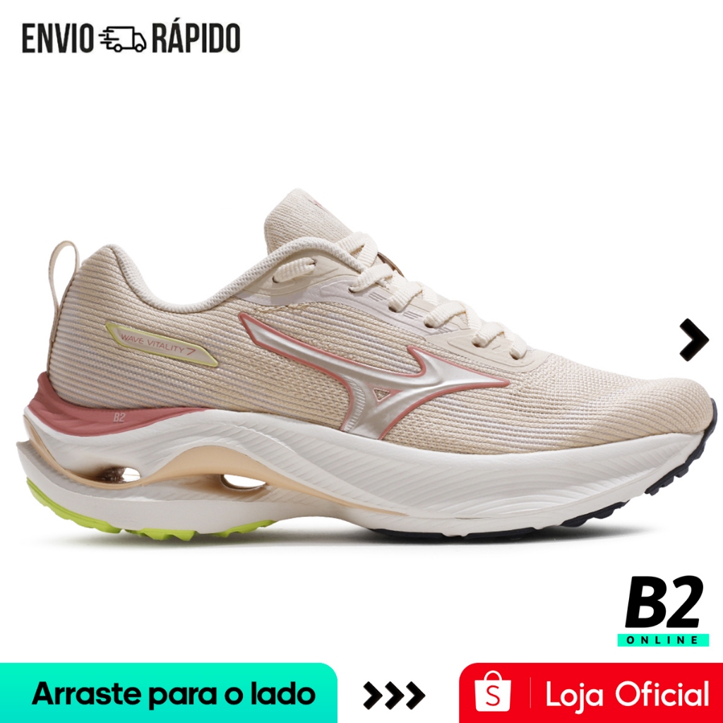 Tênis Mizuno Wave Vitality 7 Feminino Original com Nota Fiscal e Garantia