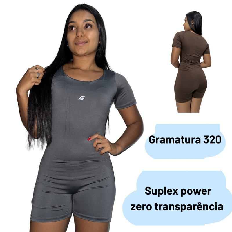 macaquinho zero transparência gramatura 320 Suplex power perfeito para academia/ Crossfit/ exercícios