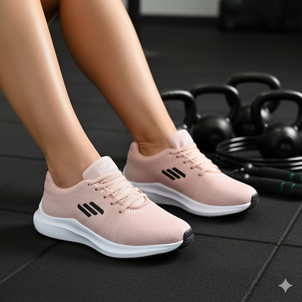 Tênis O2X Feminino Academia Treino Casual Dia A Dia Amortecimento Ortopedico Conforto Promoção