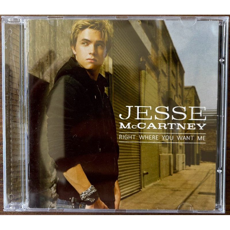 CD AVCD Jesse Mccartney Right Where You Want Me importado