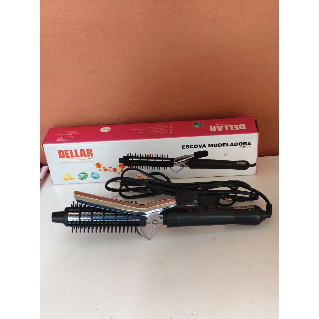 ESCOVA MODELADORA DELLAR DMM 741 - 127V - "Estado de novo"