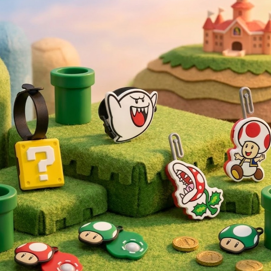 Brinquedo Colecionável Super Mario - Kinder Joy