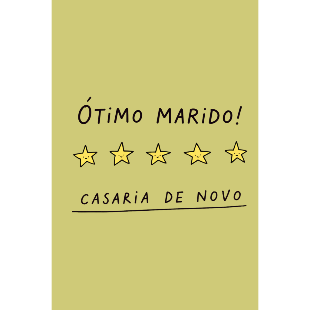 Ótimo Marido Casaria de Novo - Presente para marido - Ideia de Presente - Cartão dia dos namorados