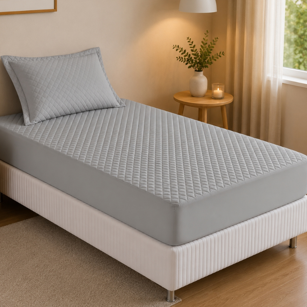 Capa De Colchão Solteiro Kit Cama 2 Peças Matelado Elástico