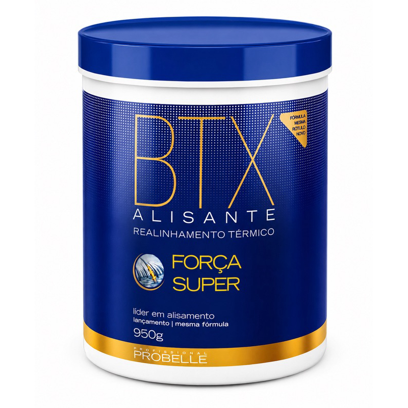 Botox Força Super  Capilar 950g- PROBELLE - Alisamento Definitivo, Sem Formol, Brilho Excepcional