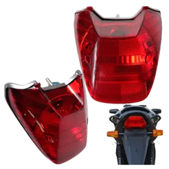 Lanterna Traseira Vermelha moto Honda Nxr Bros 150 Ks/Es 2010/2015 com lâmpada
