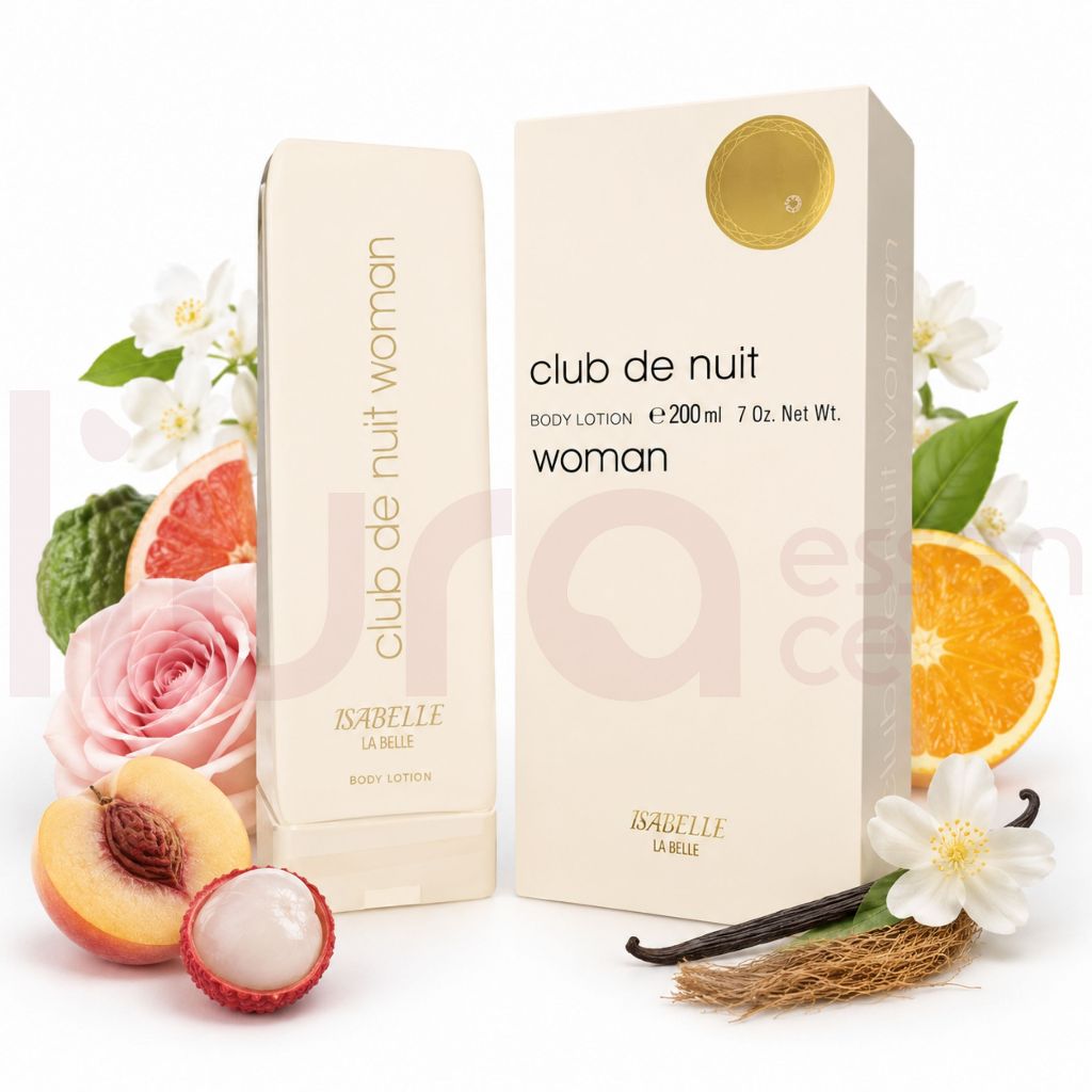 Creme Hidratante Club de Nuit Woman Isabelle La Belle 200ml Bisnaga Corporal Perfumado