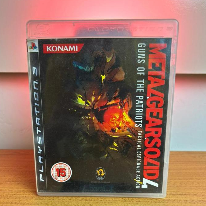 Jogo Metal Gear Solid 4 Guns Of the Patriots PS3 Play 3 Midia Fisica CD Original