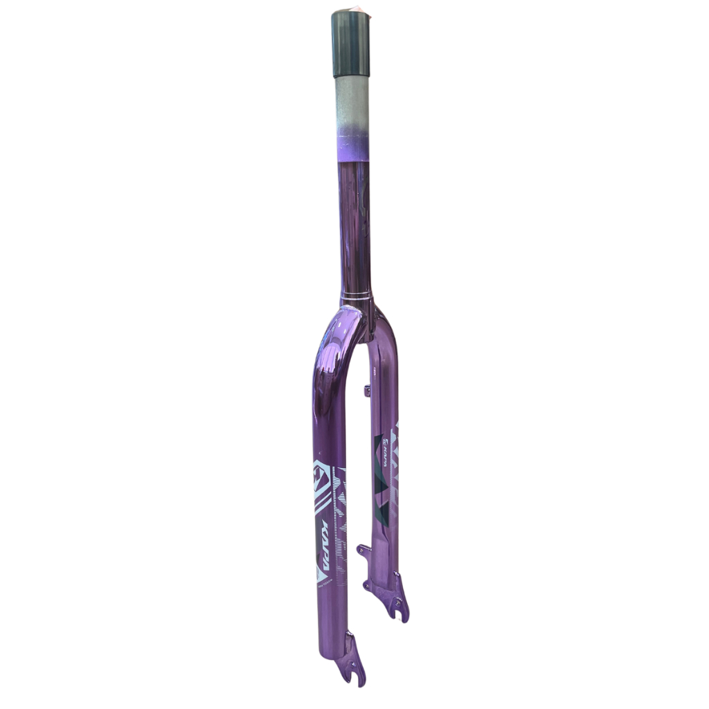 Garfo Rigido Bike Aro 26 Aheadset Disco Freeride Roxo Kapa