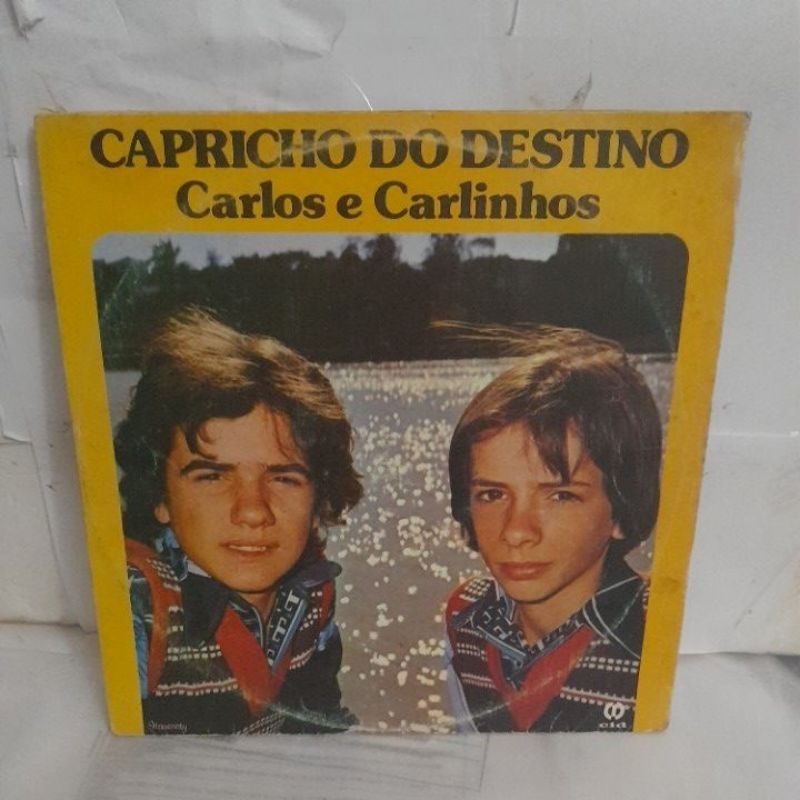 lp vinil carlos e Carlinhos capricho do destino