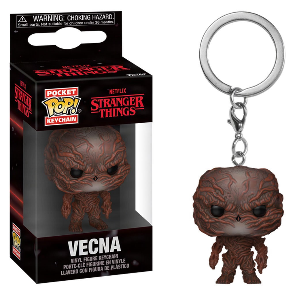 CHAVEIRO FUNKO POP KEYCHAIN STRANGER THINGS - VECNA (90285) NOVO ORIGINAL