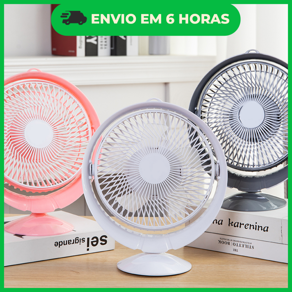 Mini Ventilador de Mesa USB Portátil - Alfacell 7w