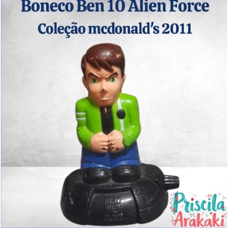Boneco Ben 10 Alien Force Desenho Cartoon Network conforme fotos
