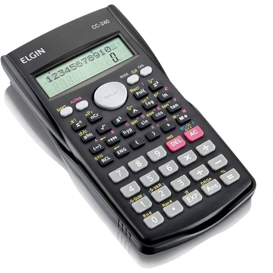 Elgin Calculadora Científica plástica 15,5cm 1 unidade
