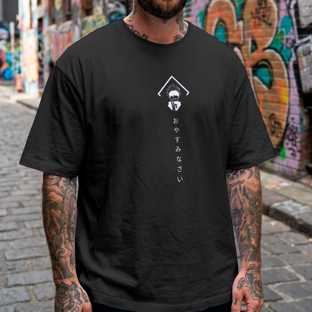 Camiseta Masculina Oversized Estampada NRT Escrita Tshirt Malha Premium Macio e Confortavel