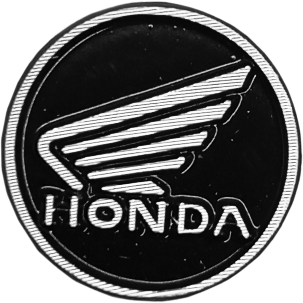 EMBLEMA HONDA PARA CHAVE DE MOTO- EMBLEMA PARA CHAVE E CARCAÇA HONDA- EMBLEMA METALIZADO
