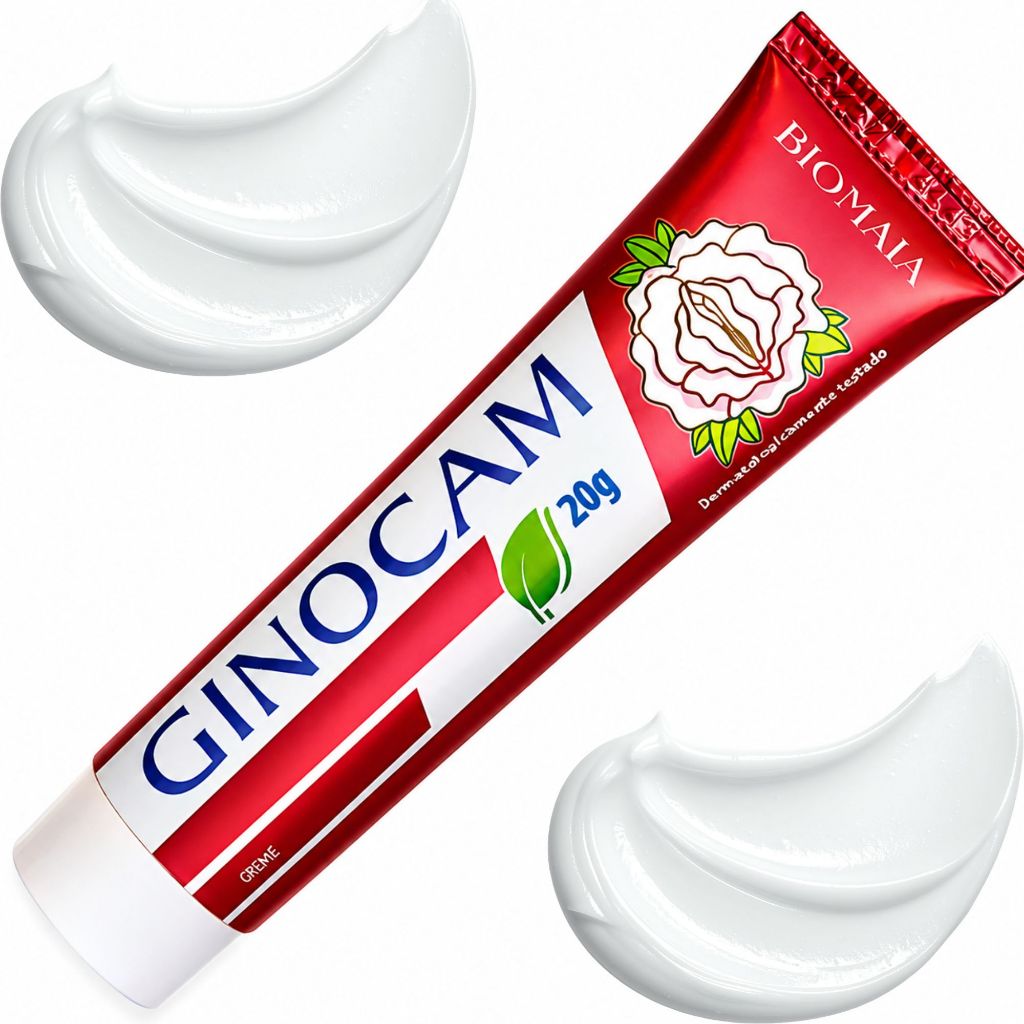 Pomada Intima Feminina Ginocam 20g Higiene e Conforto