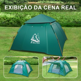 Barraca Camping Automatica 3-4 Pessoas Acampamento 215*215*145cm