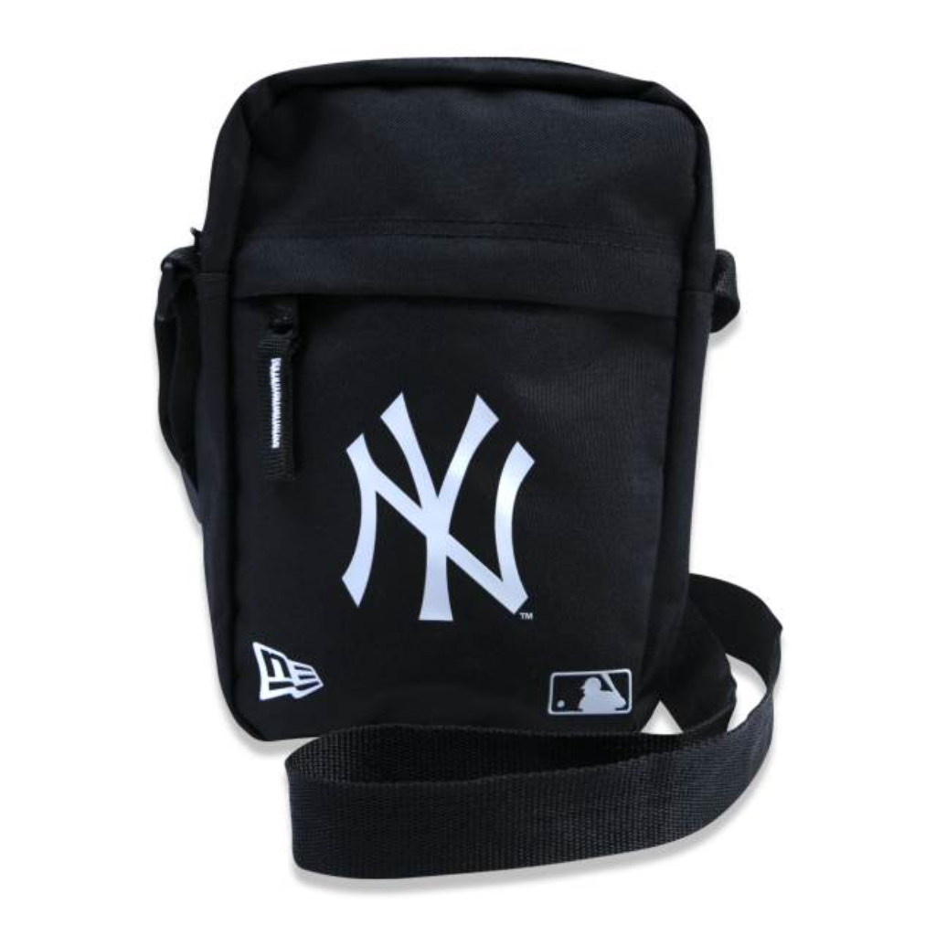 Imagem Bolsa Bag New York Yankees MLB Preto/Branco – Original