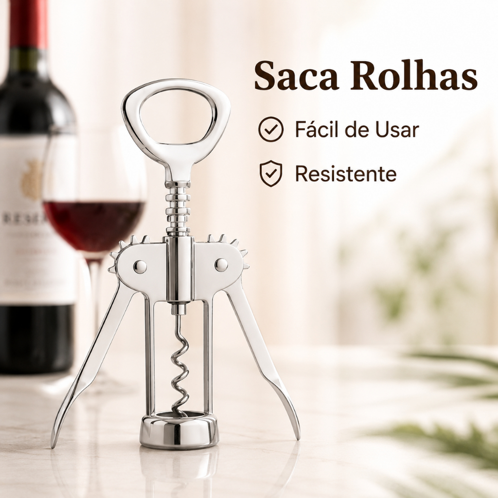 SACA ROLHAS - ALPHA PREMIUM, Restaurante, Bares, Pizzaria, Presentes.