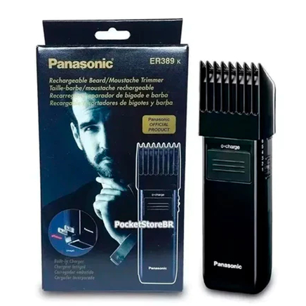 Maquina Panasonic Barba Pezinho Para Cortar Cabelo ER -389K