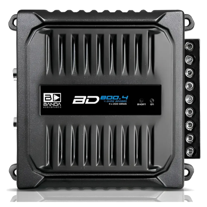 Modulo Amplificador BD800.4 800w Banda 800x4 Digital 2 Ohms Potente