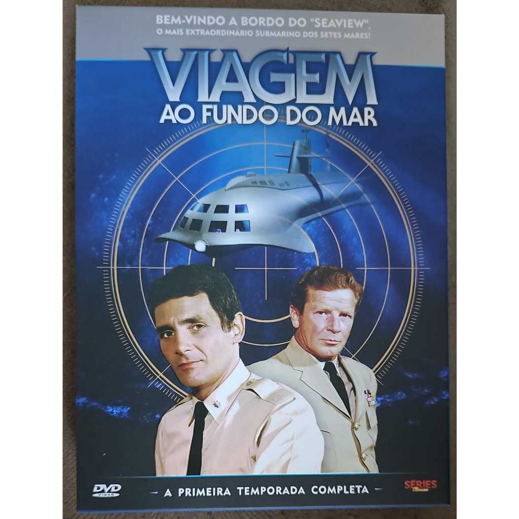 Box DVD 'Viagem Ao Fundo do Mar A 1ª Temporada Completa'.