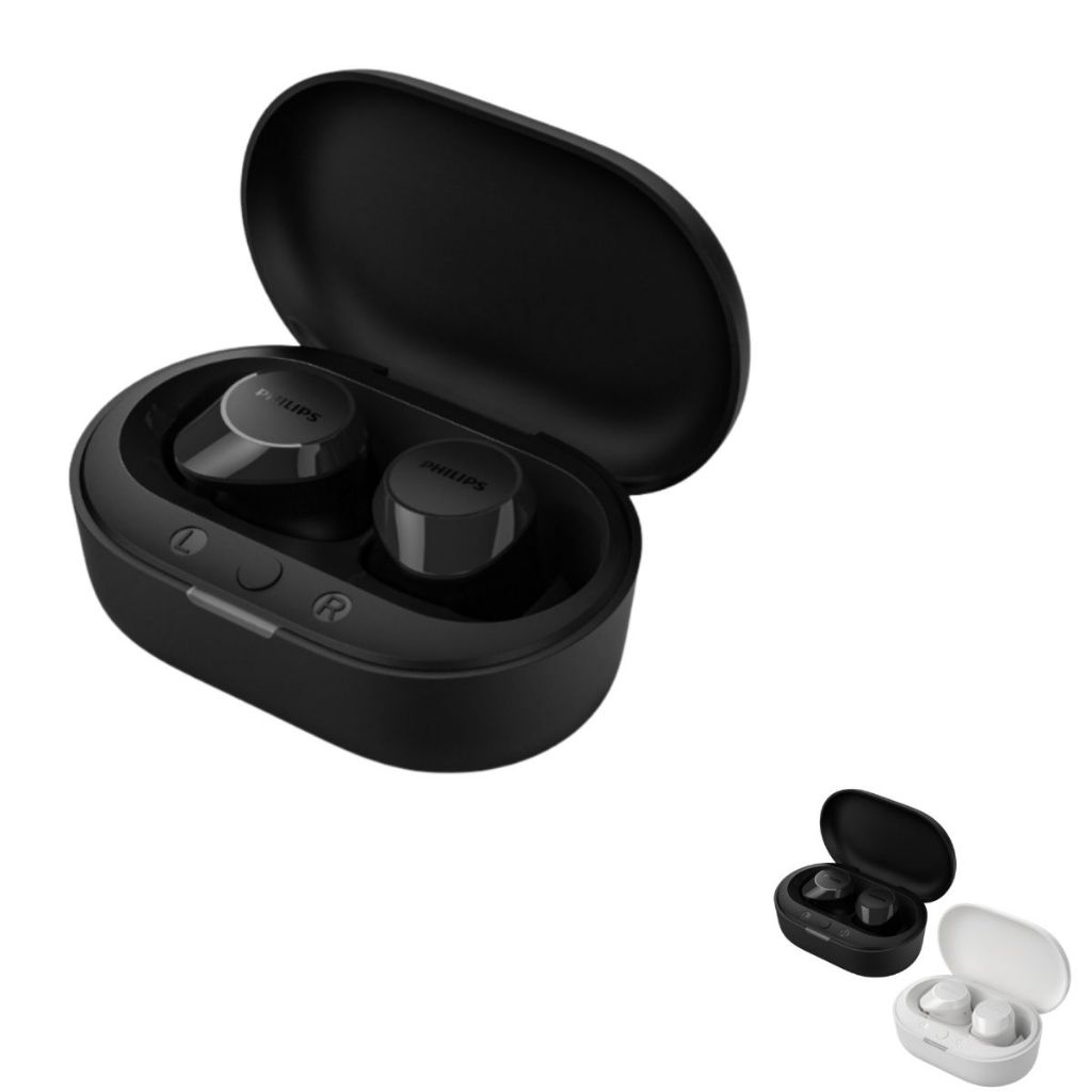 Fone de Ouvido Bluetooth TWS Philips TAT1209 Sem Fio Resistente Original com Estojo de Carregamento