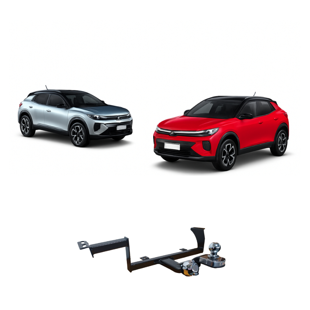 Engate Reforcel Volkswagen Tera 2025 a 2026 Reboque Rabicho Protetor 500KG
