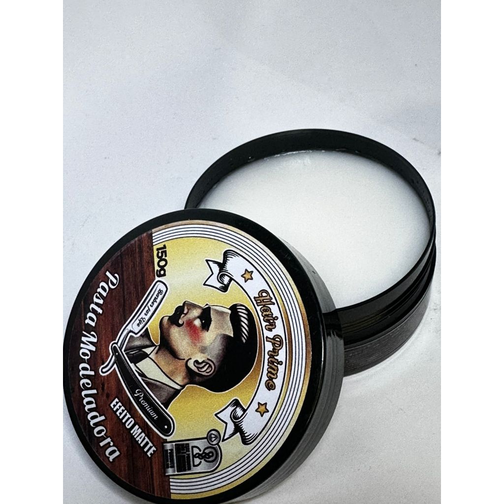 Pomada Modeladora Fixadora Barba Masculina Efeito Matte Muchacho Para Homem