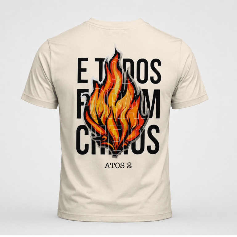 Camiseta Cristã Branca e Pérola Básica T shirt Unissex Algodão Premium Streetwear Malha Confortável Estampada Exclusiva