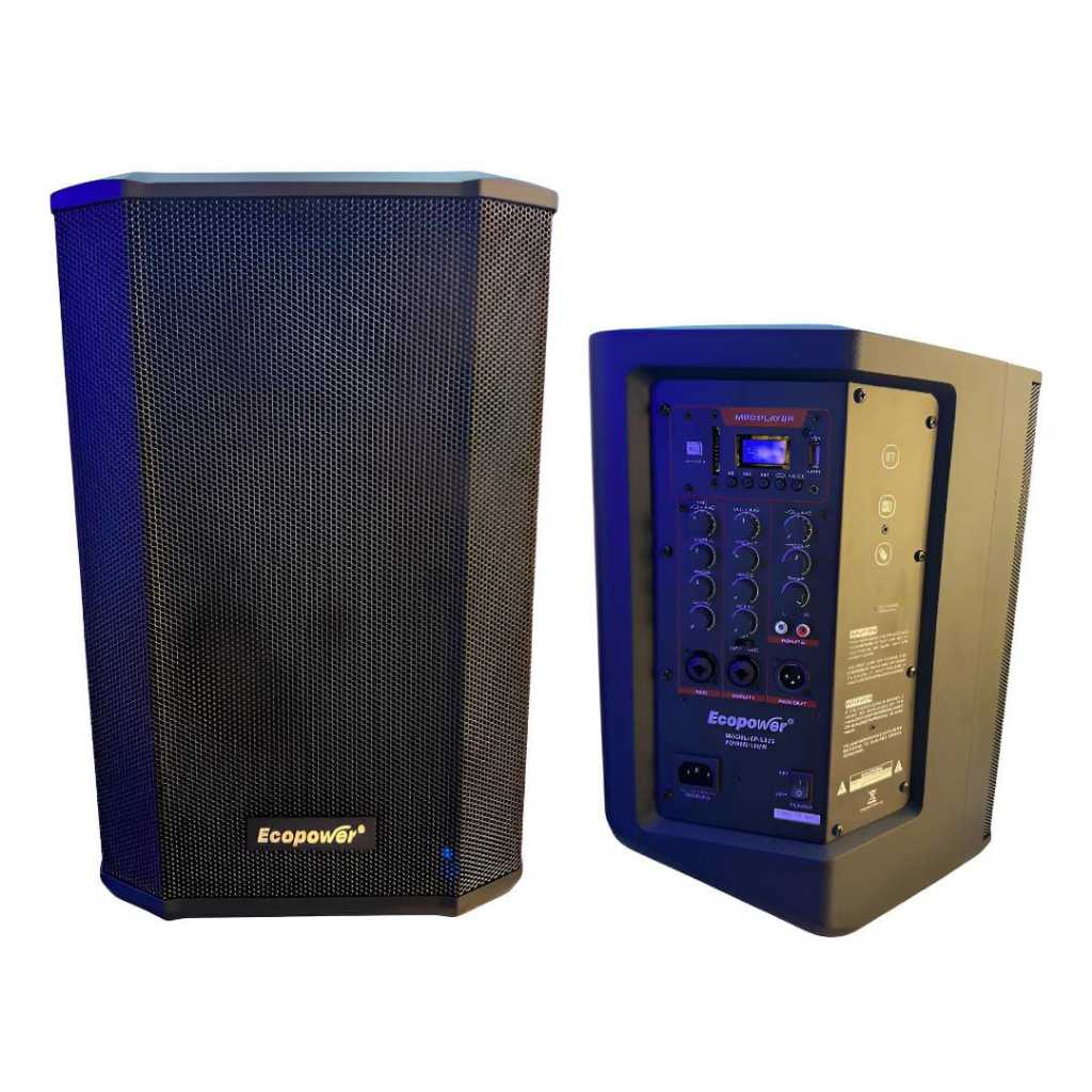 Caixa de som Portátil Ecopower EP-s323 Bluetooth Preto 150W RMS
