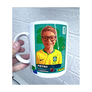 caneca personalizada copa - Brasil