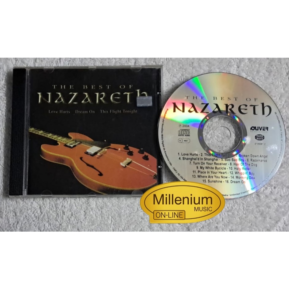 CD Nazareth The Best Of Nazareth 2004 Original Gravadora Colecionador Ótimo Estado