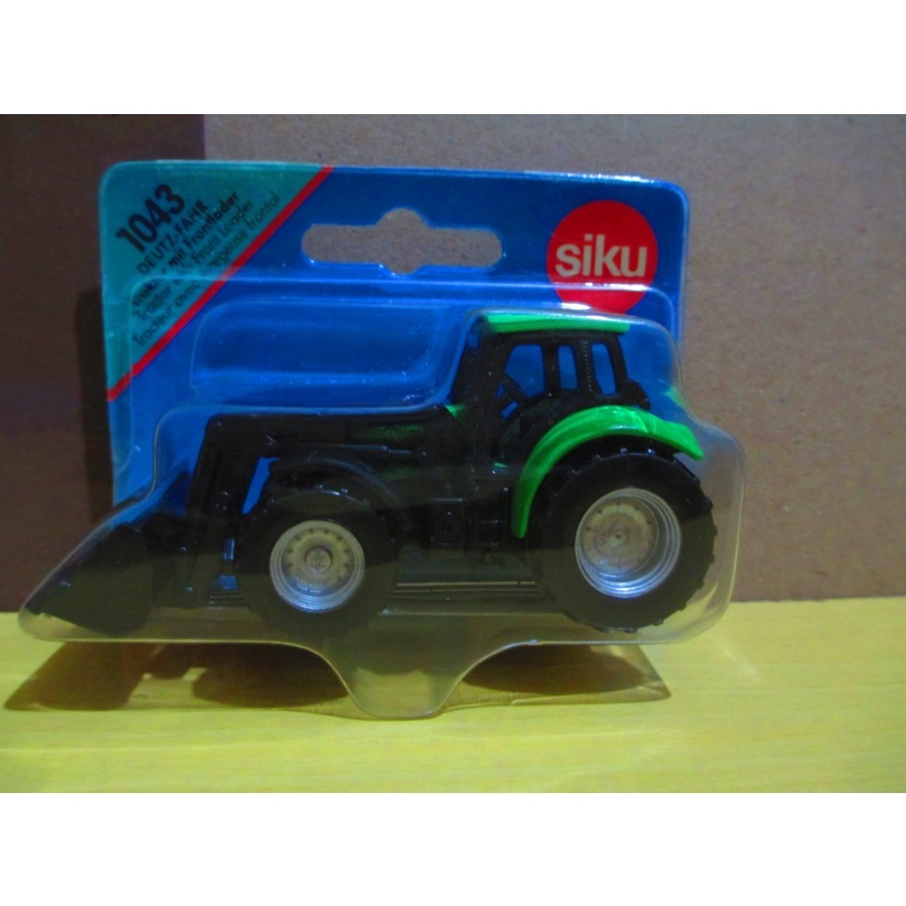 Miniatura Trator Deutz Fahr Com Carregador Frontal Siku 1043