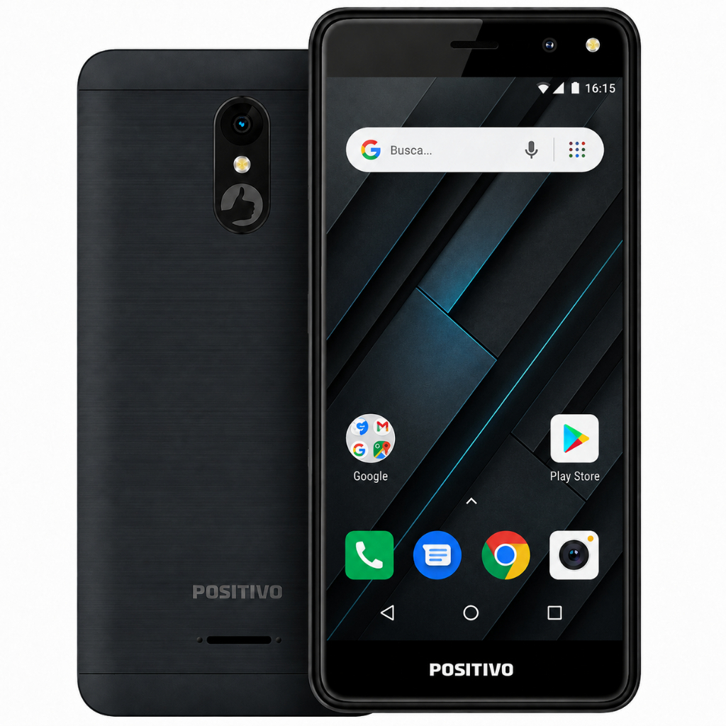 Celular Positivo Twist 3 Fit S509C Memória 512Mb Armazenamento 32Gb