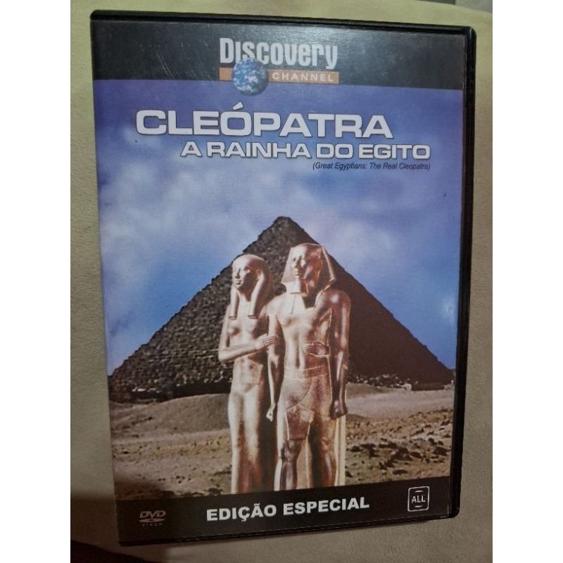 DVD CLEÓPATRA A RAINHA DO EGITO DISCOVERY CHANNEL.