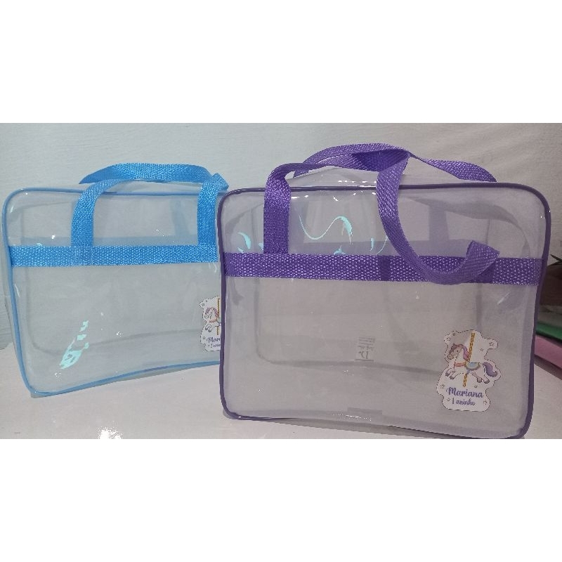 bolsas personalizadas infantil brindes lembrancinhas aniversario transparente lembranças festa mochilas enfermagem