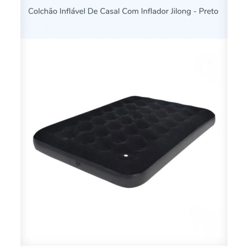 Colchão Inflável de Casal Master Camping | Novo