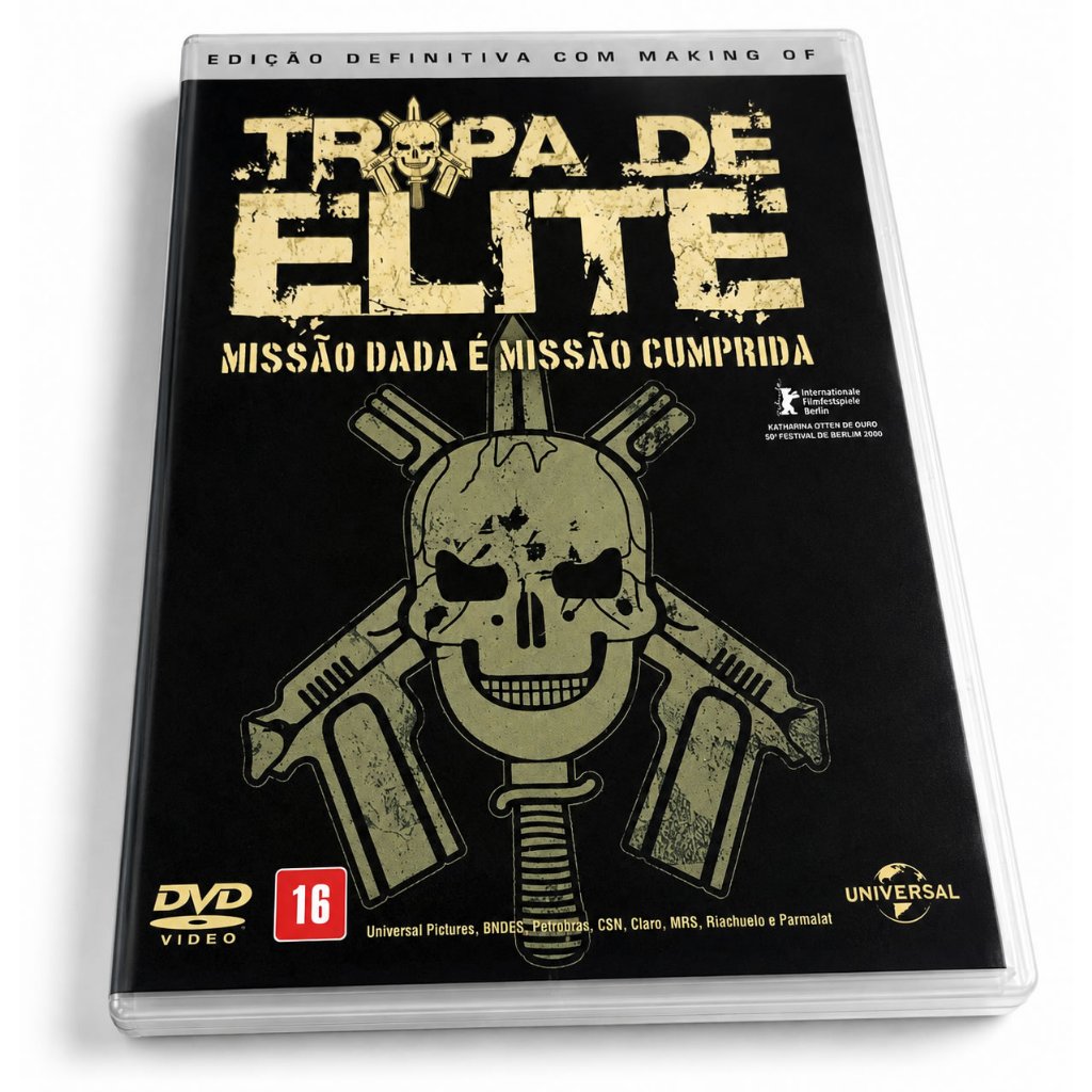 Dvd Tropa De Elite Missão Dada É Missão Cumprida Lacrado