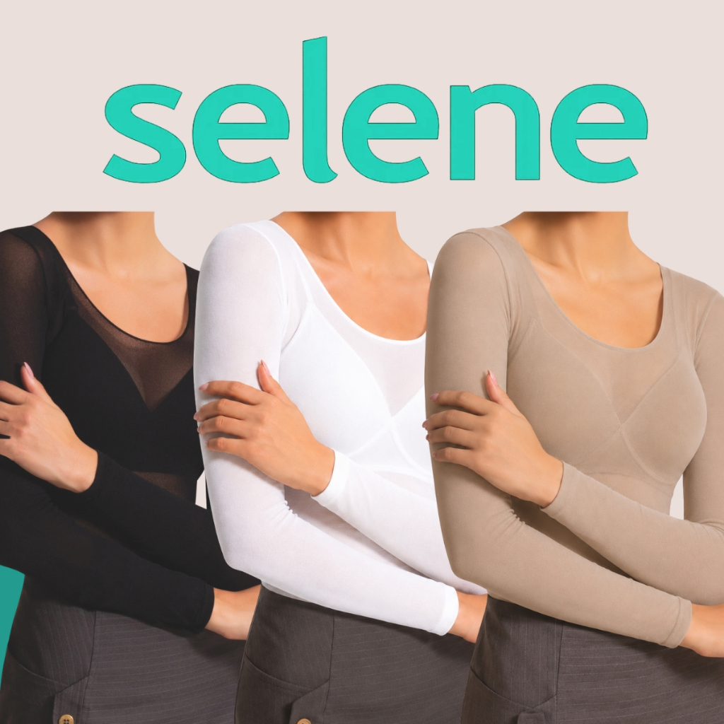 Kit 2 Camisetas Fio 40 Lisa Segunda Pele Basica Feminina Manga Longa Selene Blusa Translucida